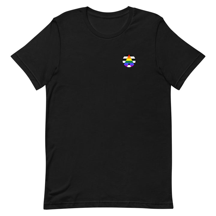 LGBTQ+ Ally Badge T-Shirt T-shirts The Rainbow Stores