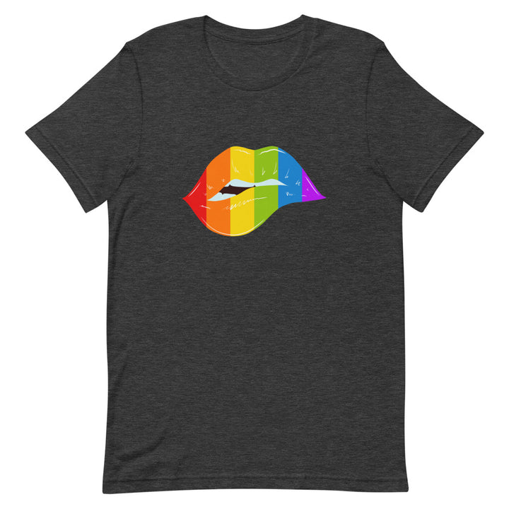 Rainbow Lips Unisex T-Shirt T-shirts The Rainbow Stores