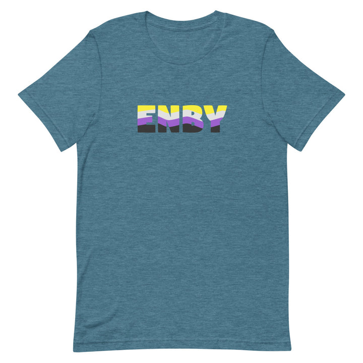 Enby Flag T-Shirt T-shirts The Rainbow Stores