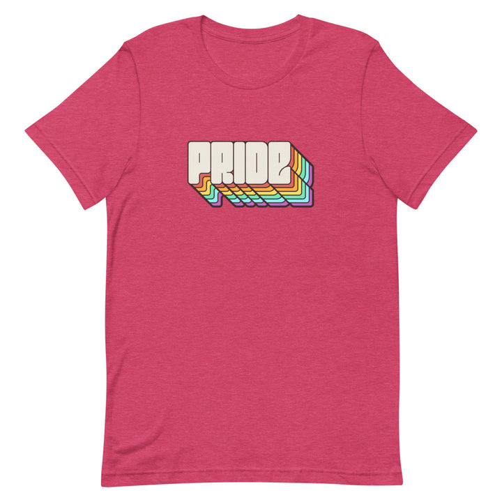 Pride With A Rainbow Shadow T-Shirt T-shirts The Rainbow Stores