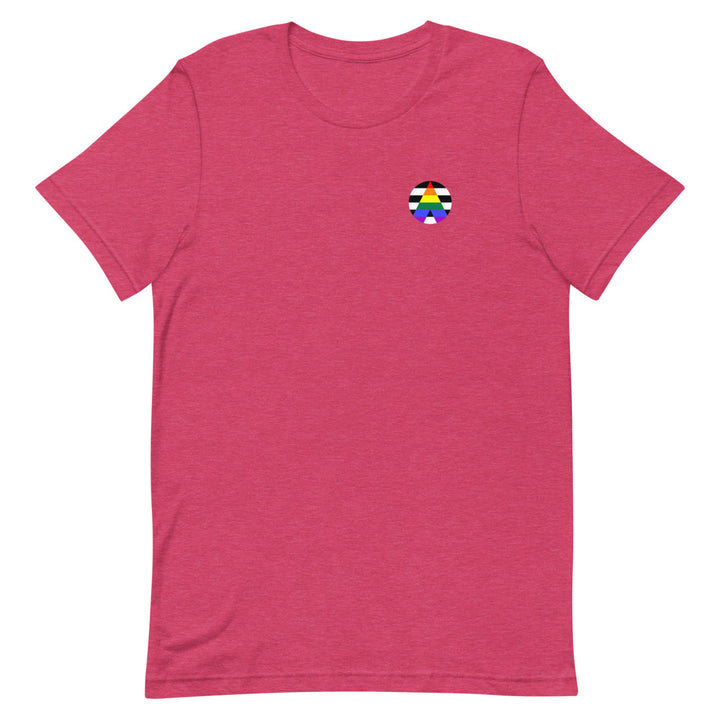 LGBTQ+ Ally Badge T-Shirt T-shirts The Rainbow Stores