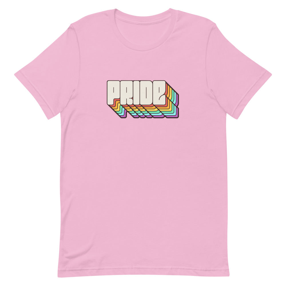 Pride With A Rainbow Shadow T-Shirt T-shirts The Rainbow Stores