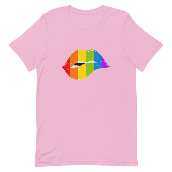 Rainbow Lips Unisex T-Shirt T-shirts The Rainbow Stores