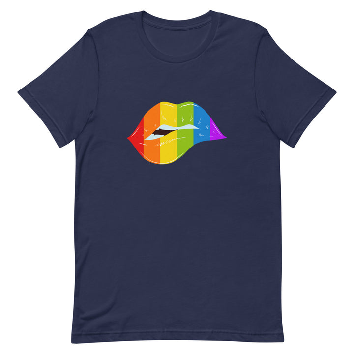 Rainbow Lips Unisex T-Shirt T-shirts The Rainbow Stores