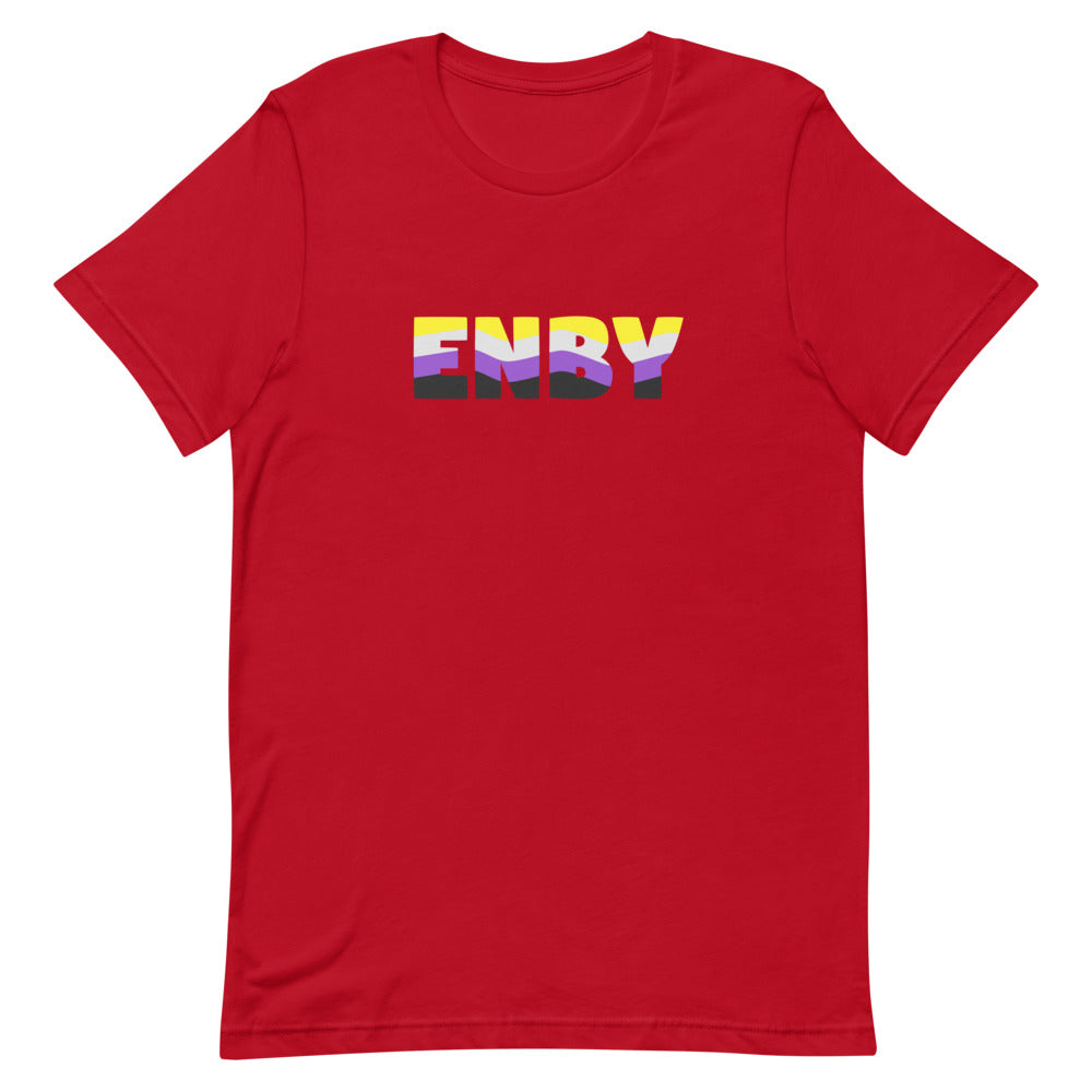 Enby Flag T-Shirt T-shirts The Rainbow Stores