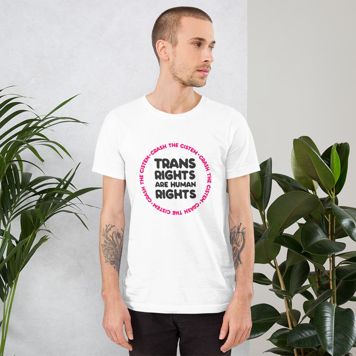 Trans Rights Are Human Rights T-Shirt T-shirts The Rainbow Stores