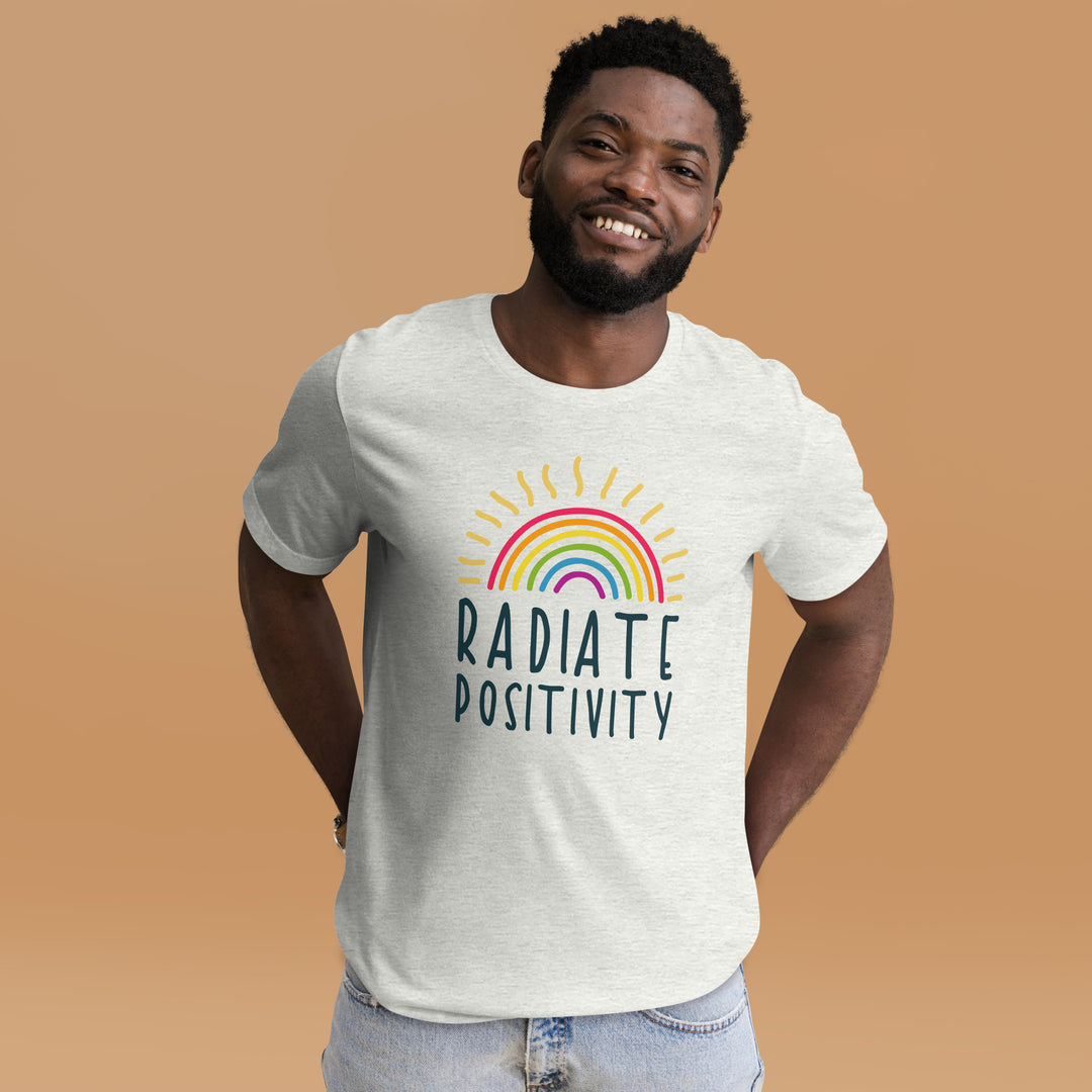 Radiate Positivity T-Shirt T-shirts The Rainbow Stores