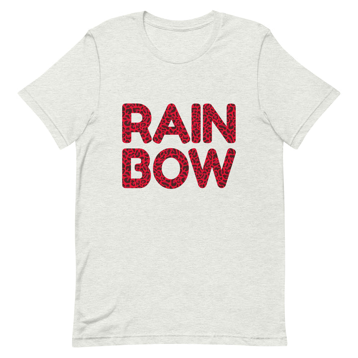 Red Leopard Logo T-Shirt T-shirts The Rainbow Stores