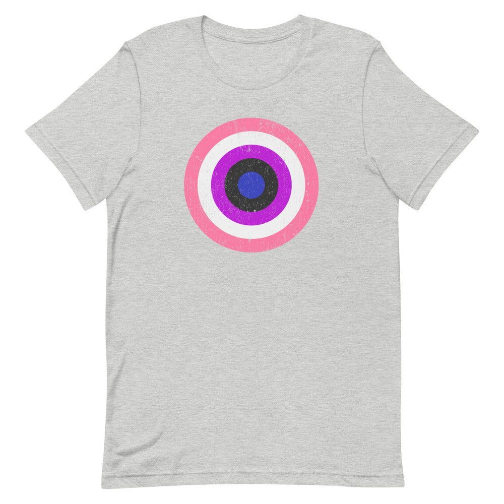 Gender Fluid Roundel T-Shirt T-shirts The Rainbow Stores