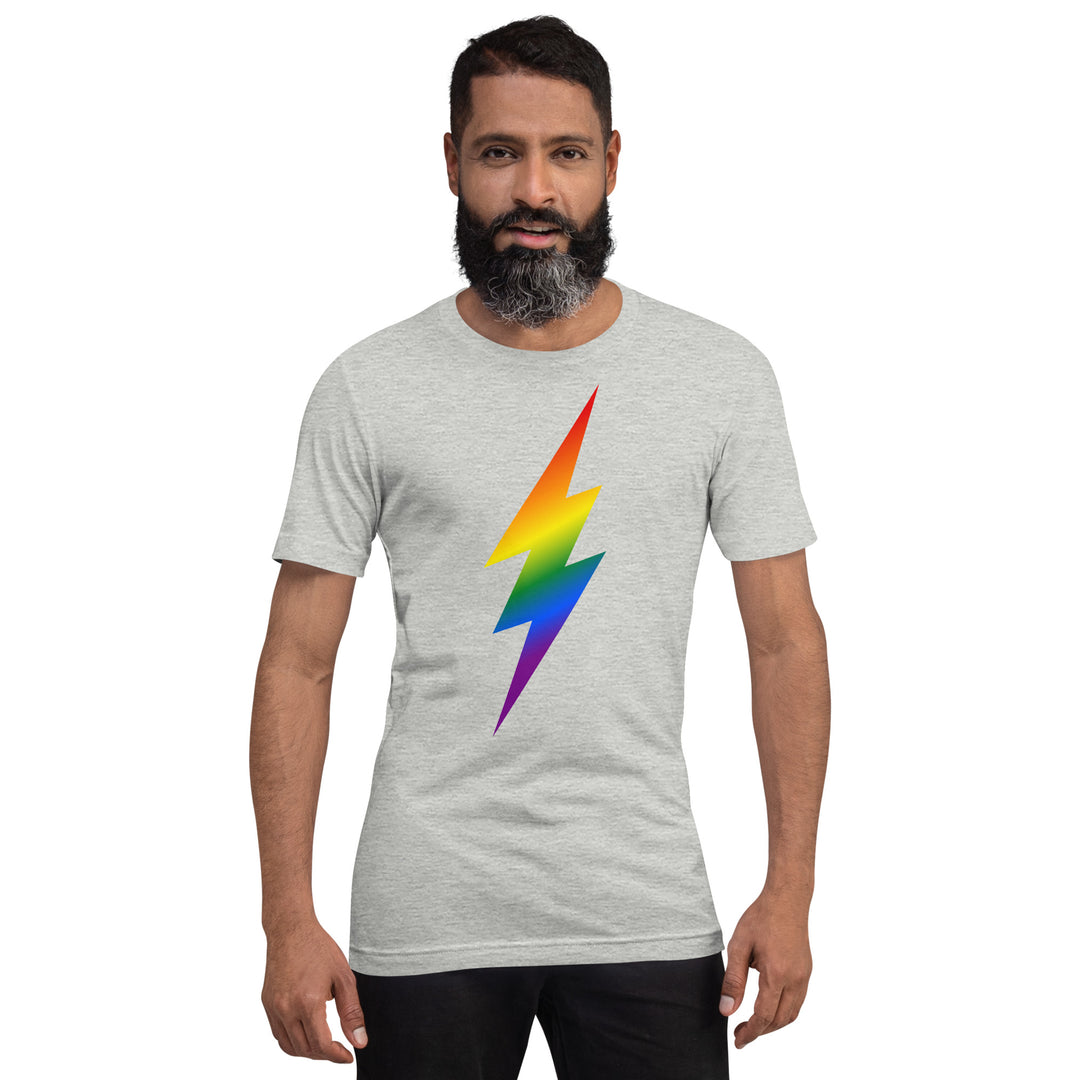 Ombre Rainbow Lightning T-Shirt T-shirts The Rainbow Stores