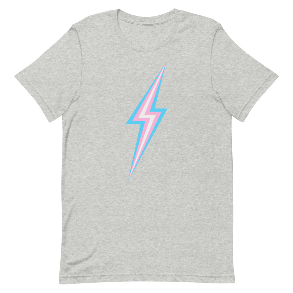 Trans Lightning T-Shirt T-shirts The Rainbow Stores