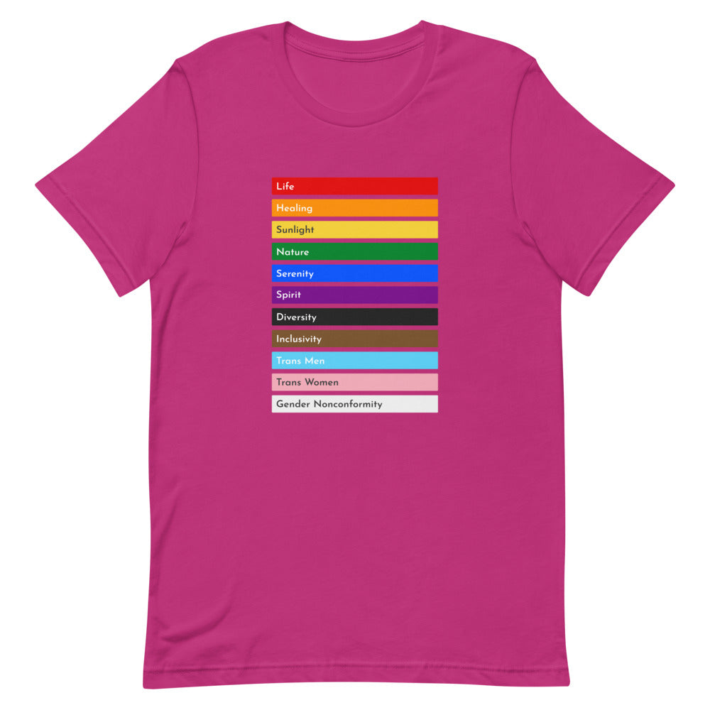 The Meaning Of Pride T-shirt T-shirts The Rainbow Stores