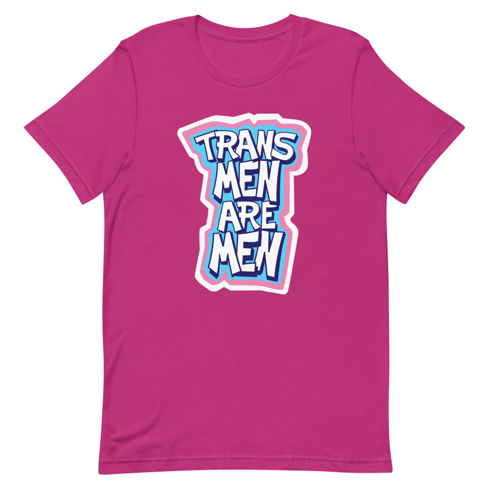 Trans Men Are Men T-Shirt T-shirts The Rainbow Stores