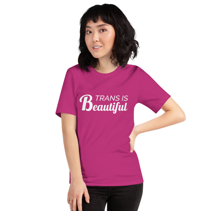 Trans Is Beautiful T-Shirt T-shirts The Rainbow Stores