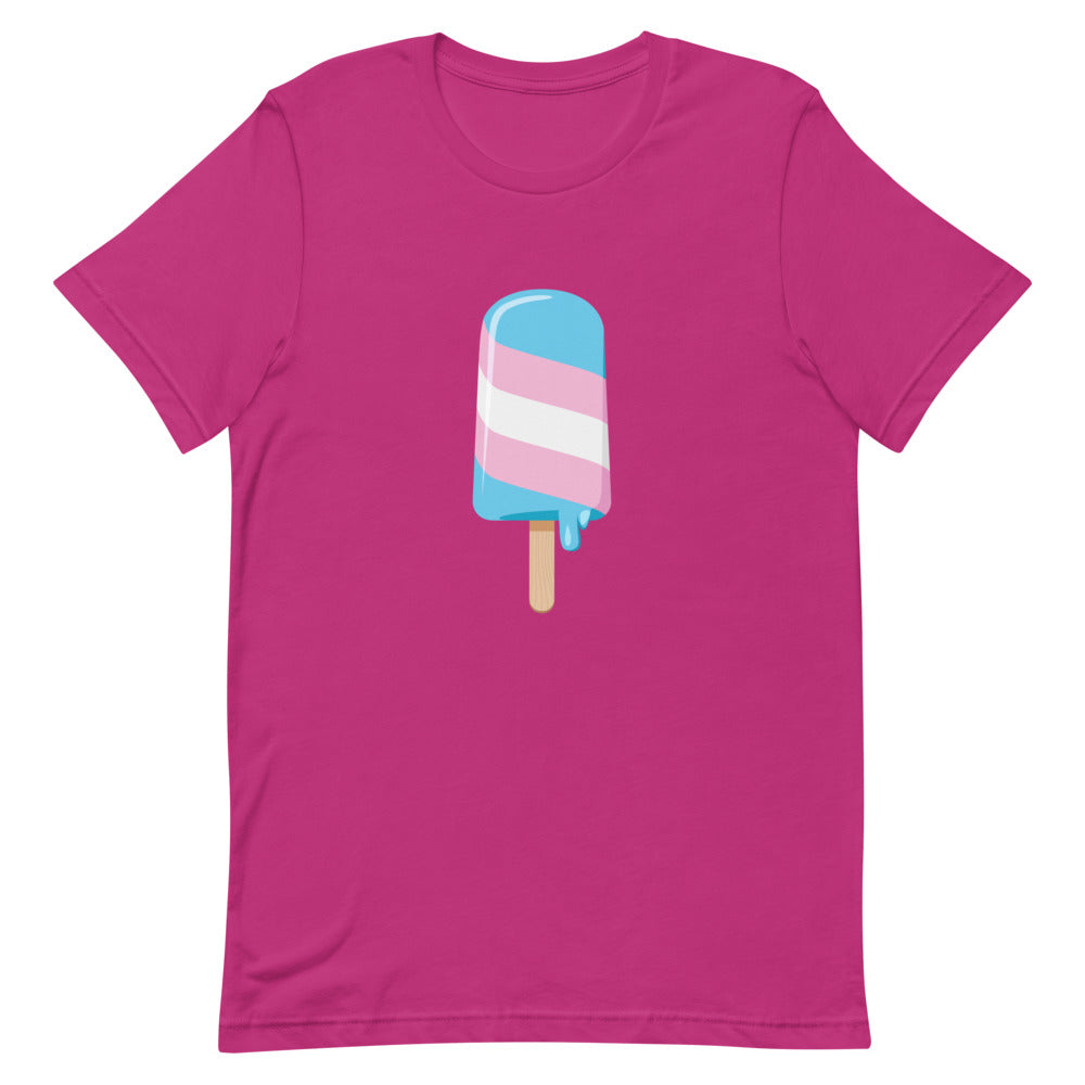 Trans Ice Lolly T-shirt T-shirts The Rainbow Stores