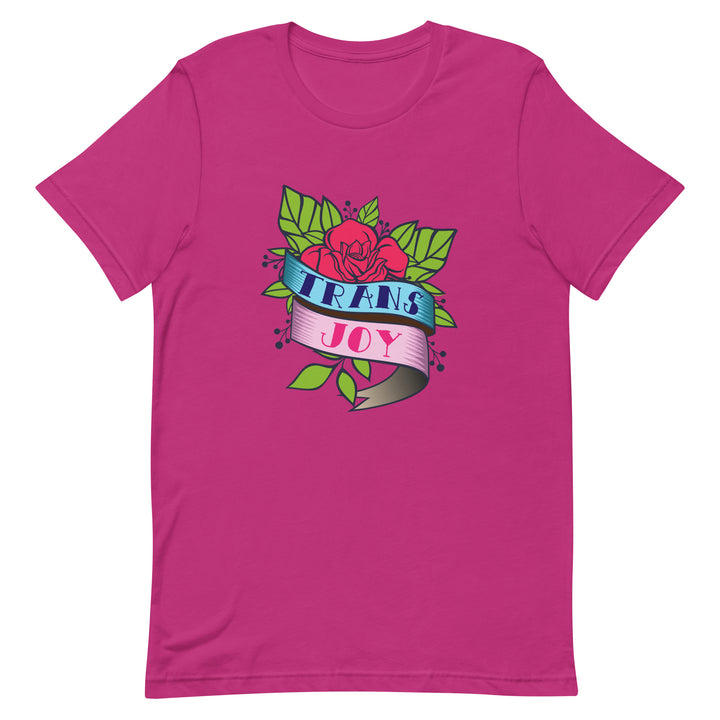 Trans Joy Tattoo T-shirt T-shirts The Rainbow Stores