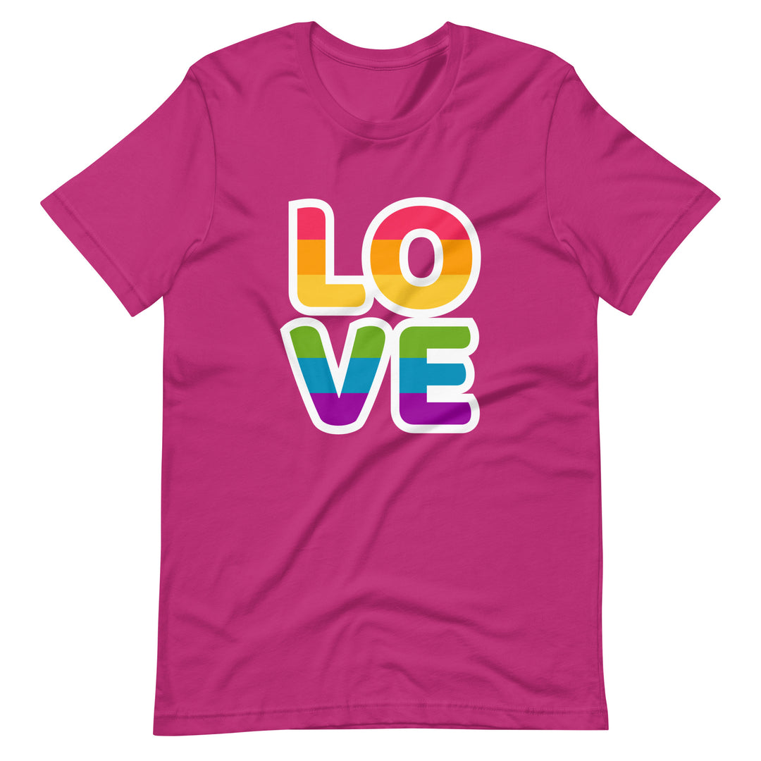 Love Rainbow T-Shirt T-shirts The Rainbow Stores