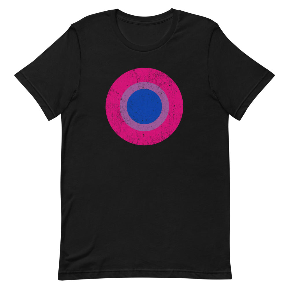 Bisexual Roundel T-Shirt T-shirts The Rainbow Stores