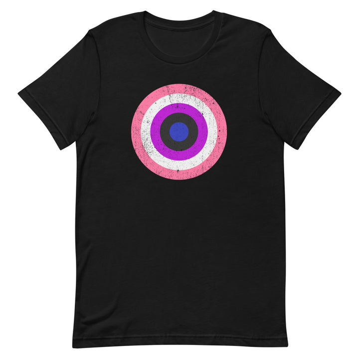 Gender Fluid Roundel T-Shirt T-shirts The Rainbow Stores