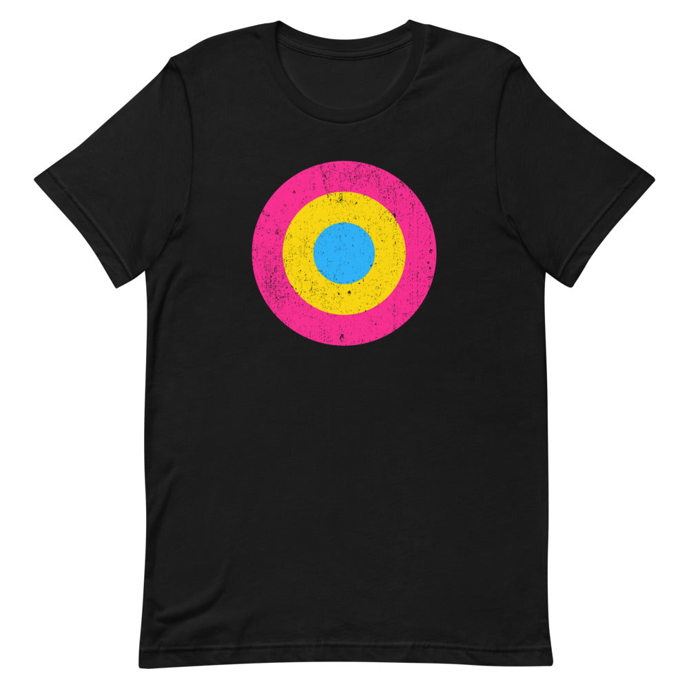 Pansexual Roundel T-Shirt T-shirts The Rainbow Stores