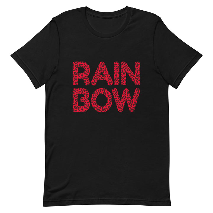 Red Leopard Logo T-Shirt T-shirts The Rainbow Stores