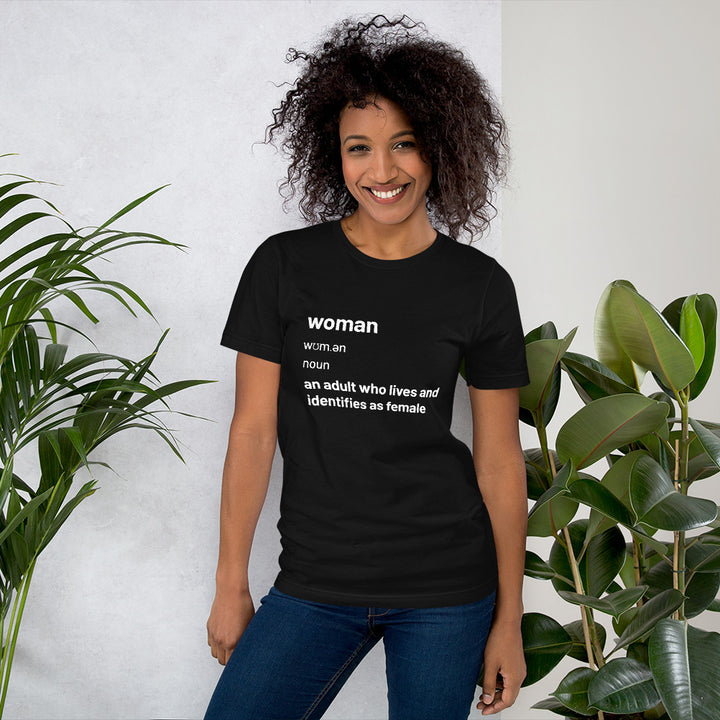 Trans Inclusive Definition Of A Woman T-shirt T-shirts The Rainbow Stores