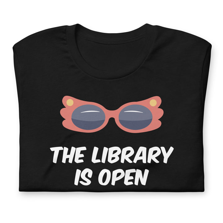 The Library Is Open RuPaul's Drag Race T-shirt T-shirts The Rainbow Stores