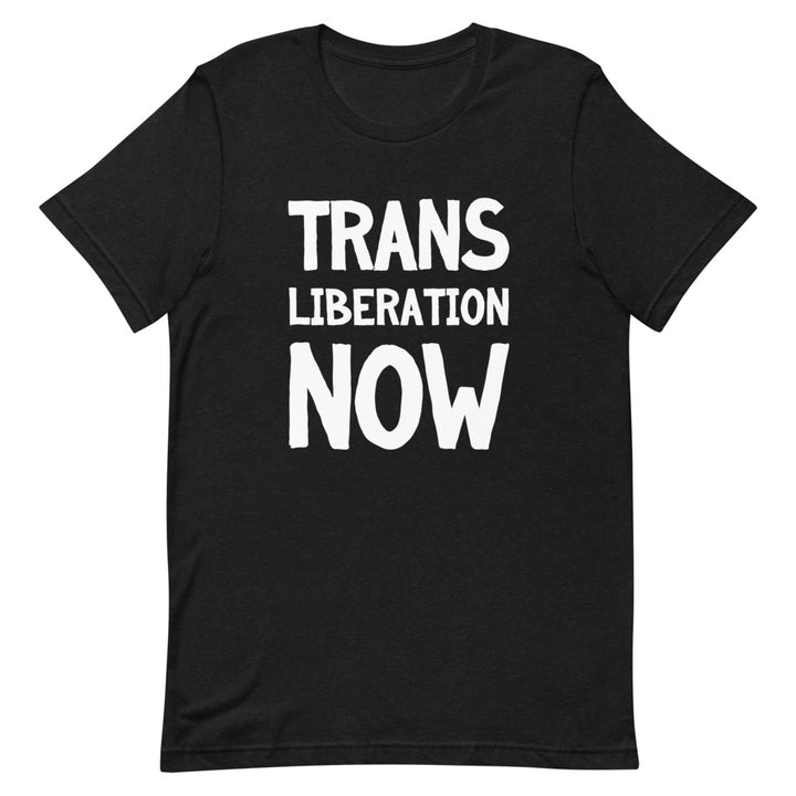 Trans Liberation Now T-Shirt T-shirts The Rainbow Stores