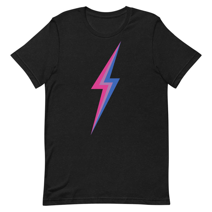 Bisexual Lightning T-Shirt T-shirts The Rainbow Stores