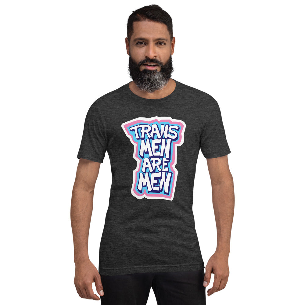 Trans Men Are Men T-Shirt T-shirts The Rainbow Stores