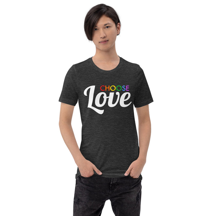 Choose Rainbow Love T-Shirt T-shirts The Rainbow Stores