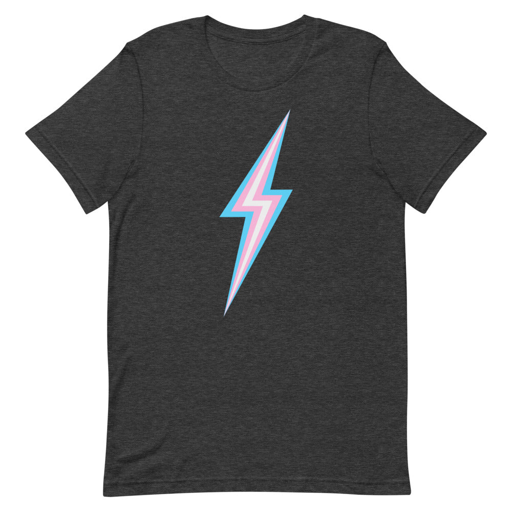 Trans Lightning T-Shirt T-shirts The Rainbow Stores