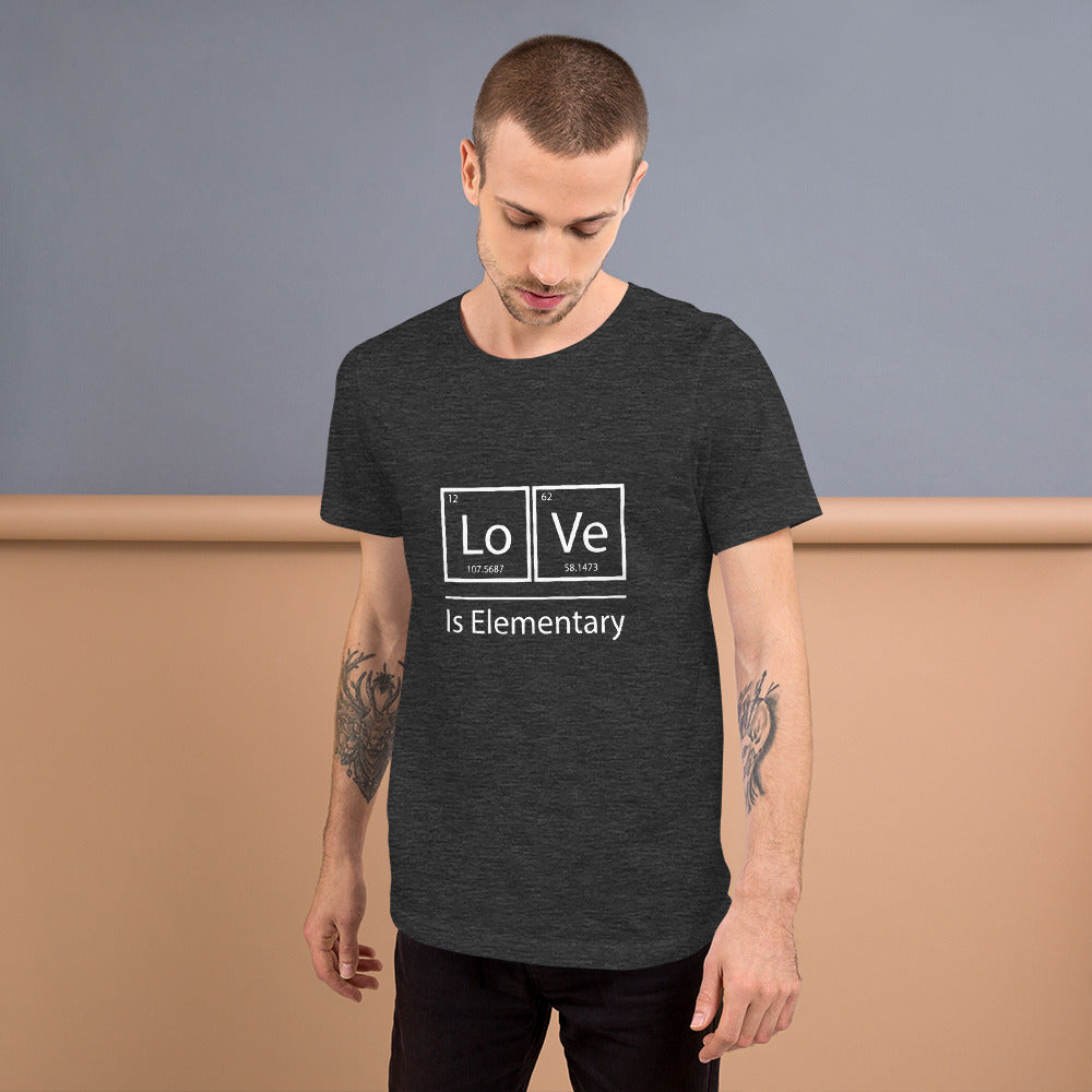 Love Is Elementary T-shirt T-shirts The Rainbow Stores