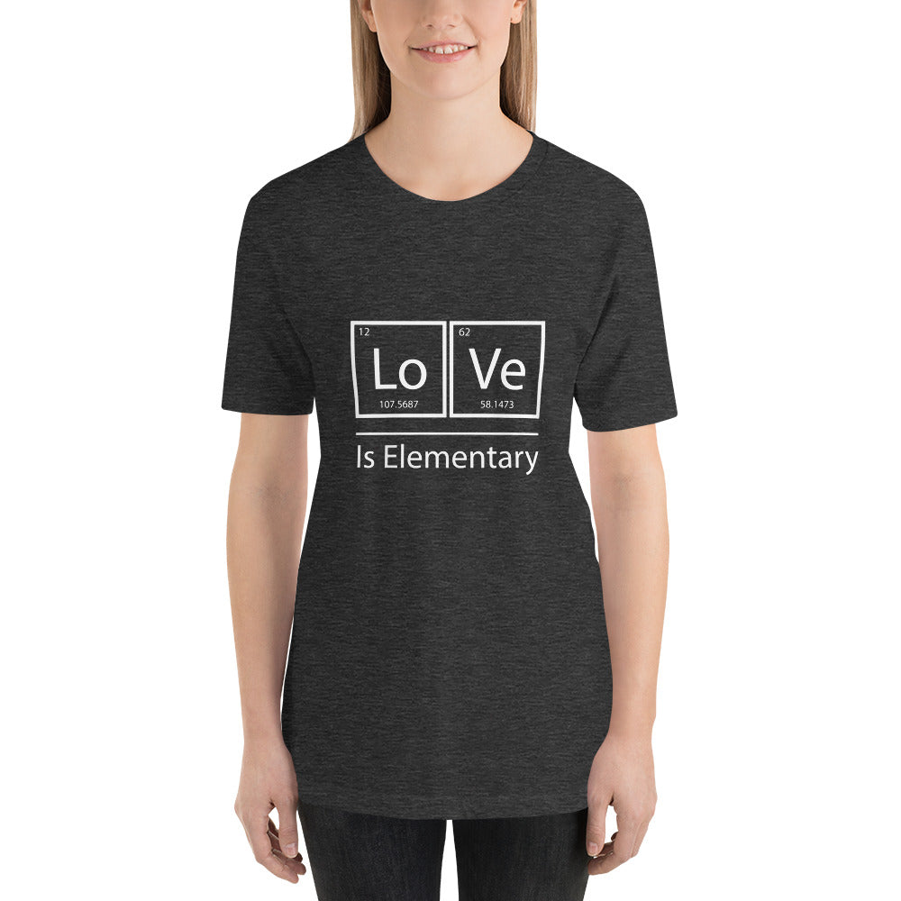 Love Is Elementary T-shirt T-shirts The Rainbow Stores