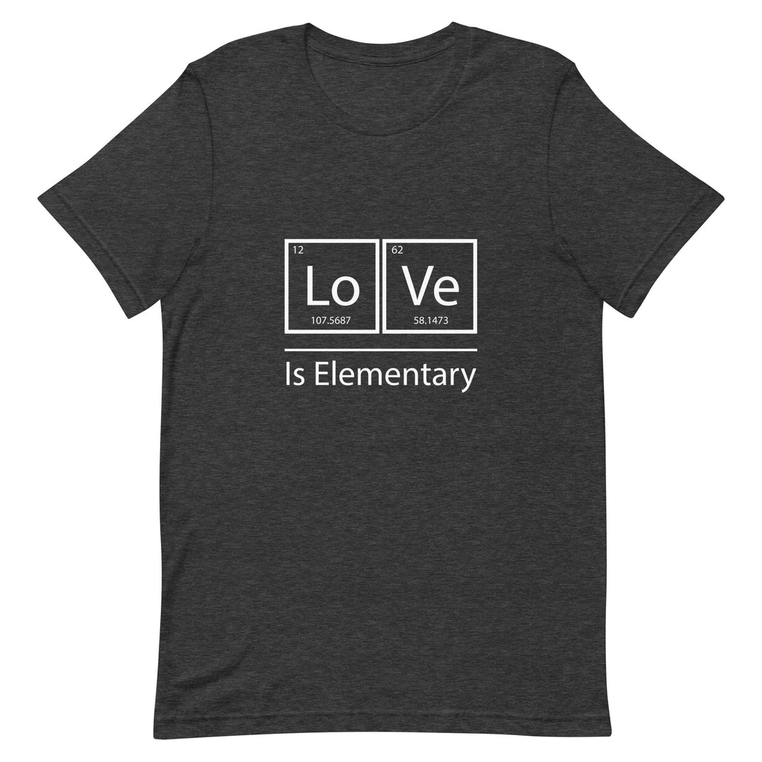 Love Is Elementary T-shirt T-shirts The Rainbow Stores