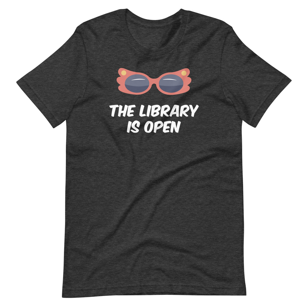 The Library Is Open RuPaul's Drag Race T-shirt T-shirts The Rainbow Stores