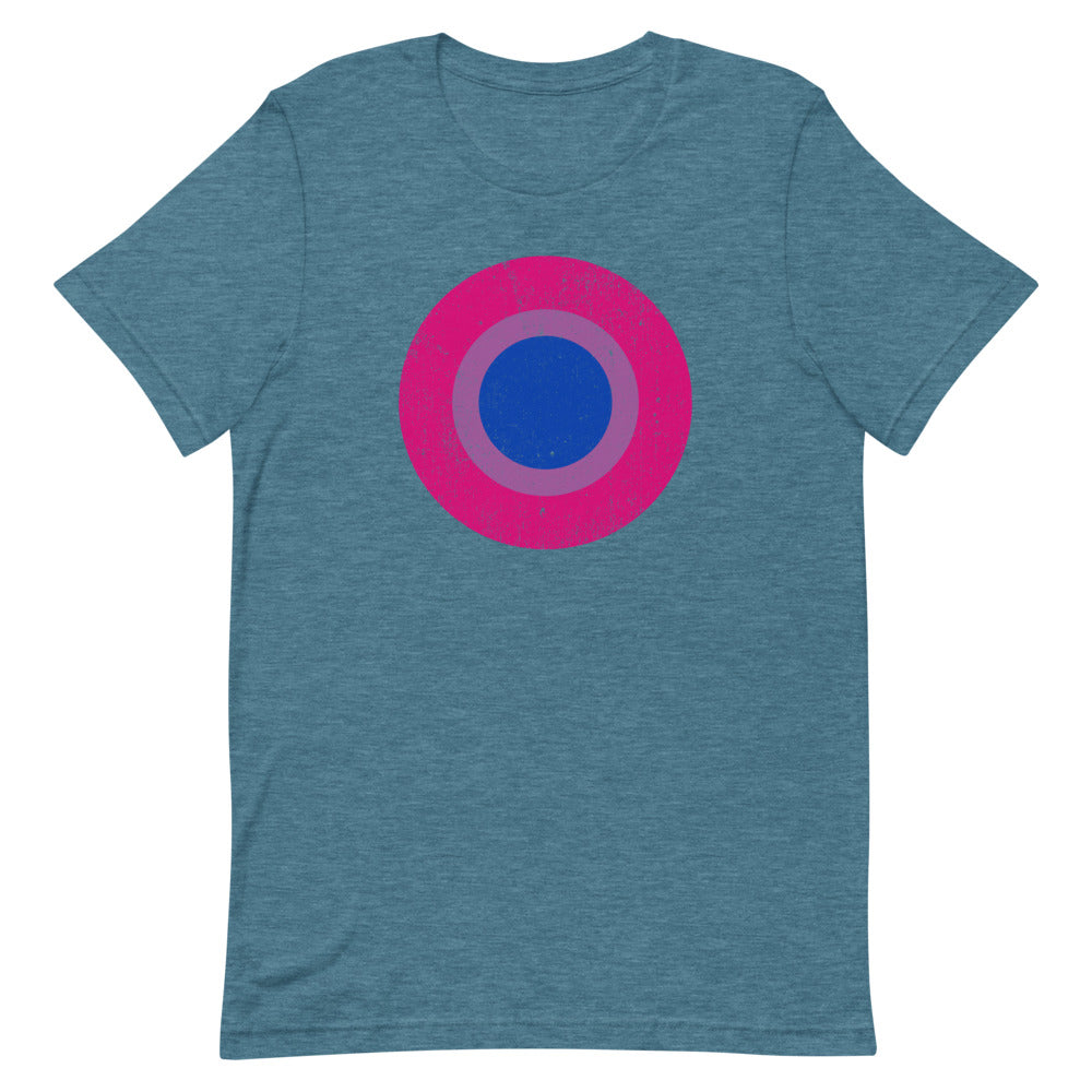 Bisexual Roundel T-Shirt T-shirts The Rainbow Stores