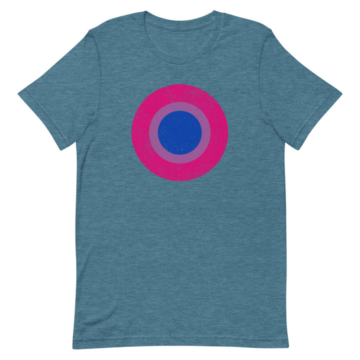 Bisexual Roundel T-Shirt T-shirts The Rainbow Stores