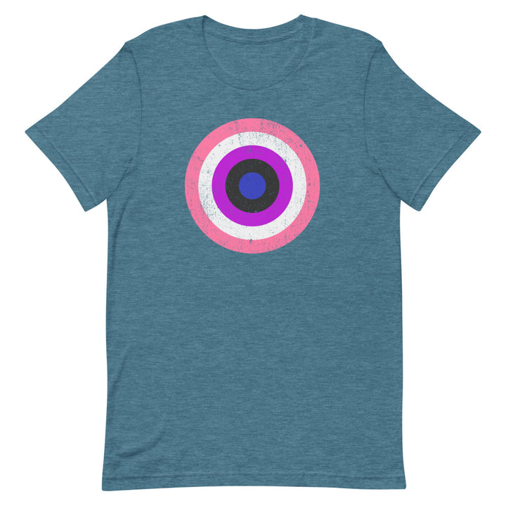 Gender Fluid Roundel T-Shirt T-shirts The Rainbow Stores