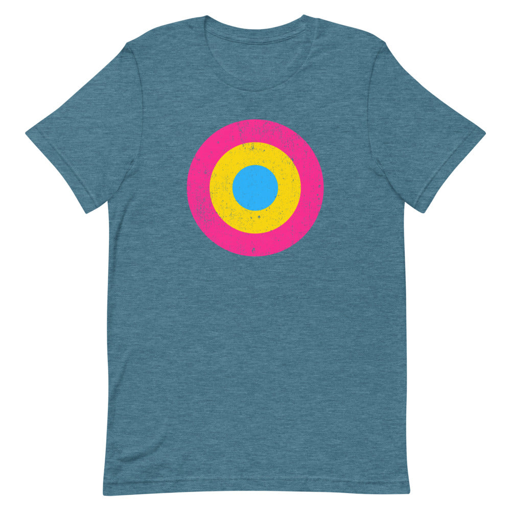 Pansexual Roundel T-Shirt T-shirts The Rainbow Stores