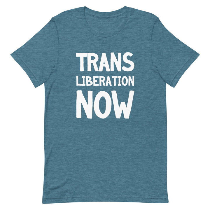 Trans Liberation Now T-Shirt T-shirts The Rainbow Stores