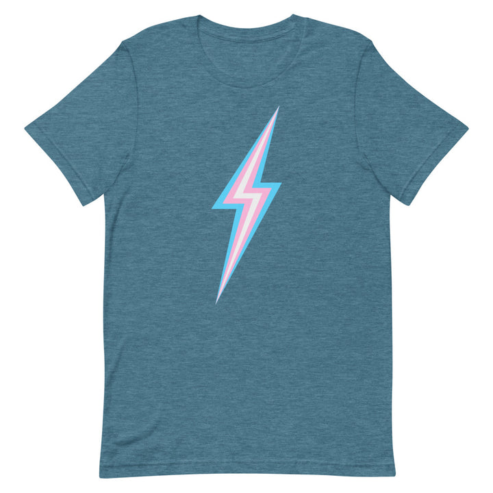 Trans Lightning T-Shirt T-shirts The Rainbow Stores