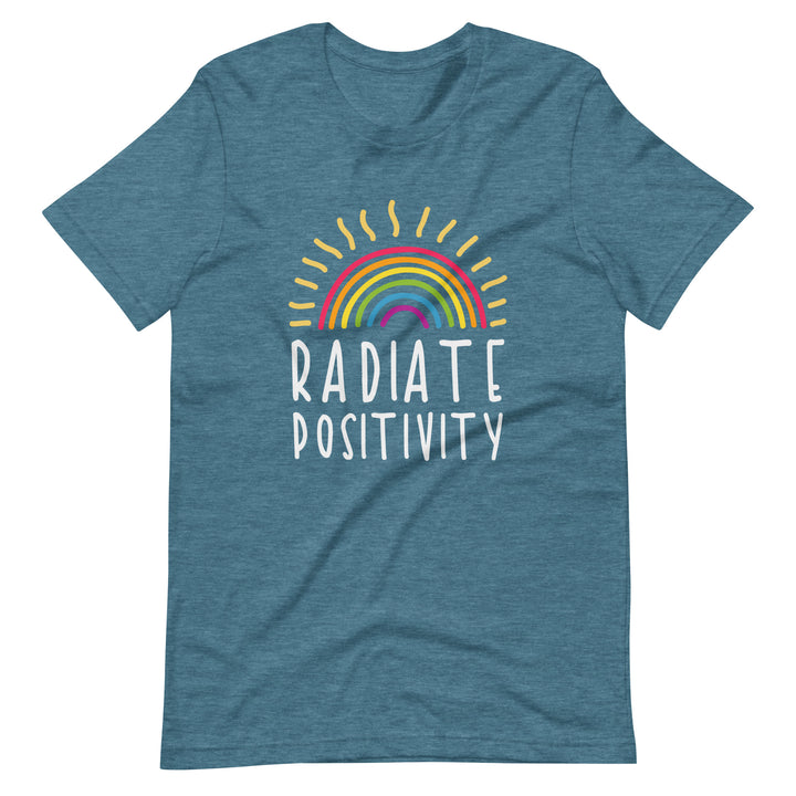 Radiate Positivity T-Shirt T-shirts The Rainbow Stores