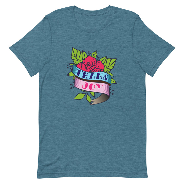 Trans Joy Tattoo T-shirt T-shirts The Rainbow Stores