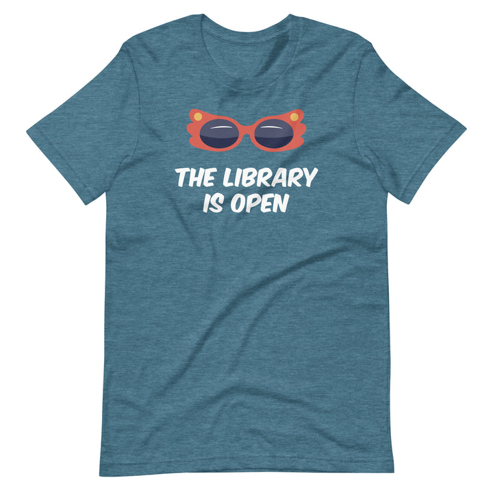 The Library Is Open RuPaul's Drag Race T-shirt T-shirts The Rainbow Stores