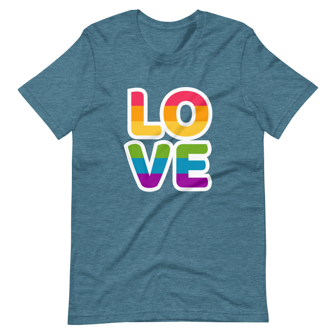 Love Rainbow T-Shirt T-shirts The Rainbow Stores