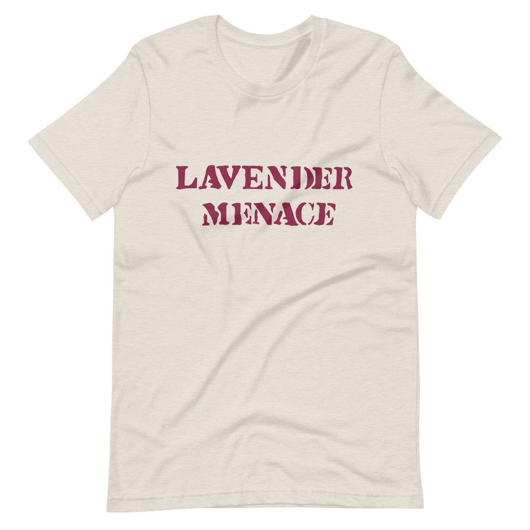 Lavender Menace T-shirt T-shirts The Rainbow Stores