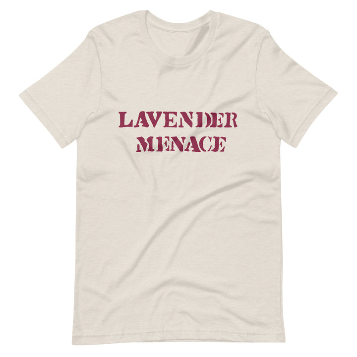 Lavender Menace T-shirt T-shirts The Rainbow Stores