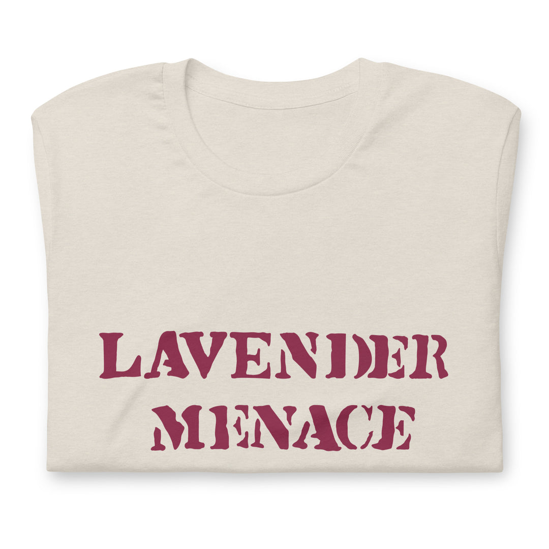 Lavender Menace T-shirt T-shirts The Rainbow Stores