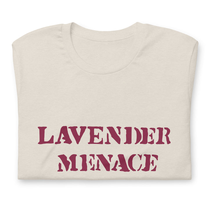 Lavender Menace T-shirt T-shirts The Rainbow Stores